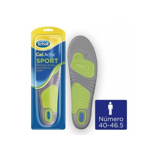 DR SCHOLL GELACTIV SPORT HOMBRE 1 PAR