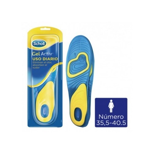 DR SCHOLL GELACTIV USO DIARIO MUJER 1 PAR