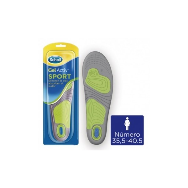 DR SCHOLL GELACTIV SPORT MUJER 1 PAR