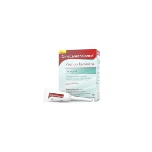 BAYER GINECANESBALANCE GEL VAGINAL 7 TUBOS 5 ML