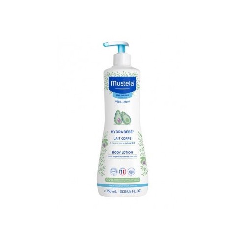 MUSTELA HYDRA BEBE LECHE CORPORAL 750 ML