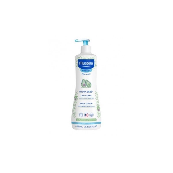 MUSTELA HYDRA BEBE LECHE CORPORAL 750 ML