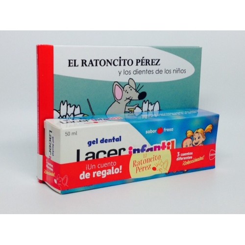 LACER GEL INFANTIL 50ML FRESA + CUENTO