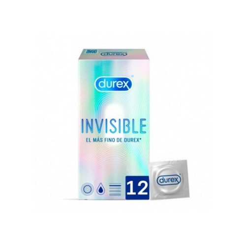 RECKITT DUREX PRESERVATIVO INVISIBLE EXTRA FINO EXTRA SENSITIVO PRESE 12 U