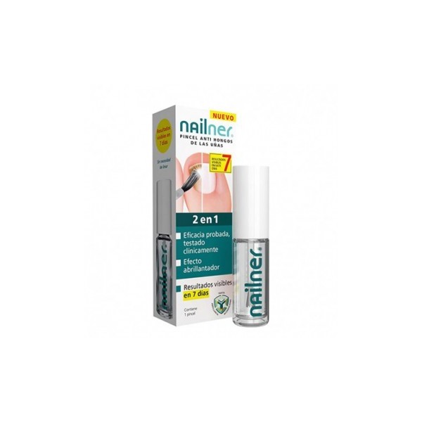 NAILNER PINCEL ANTI HONGOS 2 EN 1