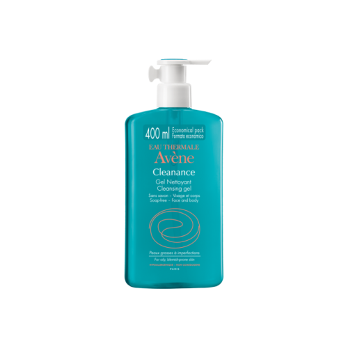 AVENE CLEANANCE GEL LIMPIADOR 400 ML (FIN STOCK FARMAPARA - LUEGO NF)