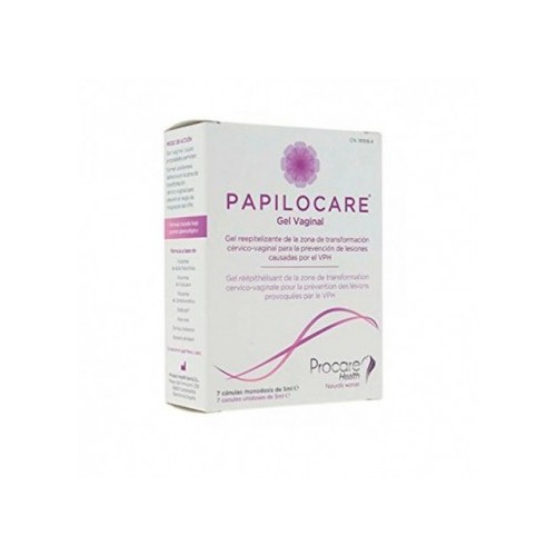 PAPILOCARE GEL VAGINAL 7 CANULAS 5 ML (TTO VPH)