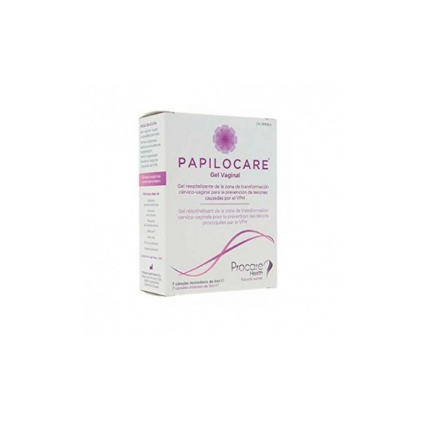 PAPILOCARE GEL VAGINAL 7 CANULAS 5 ML (TTO VPH)