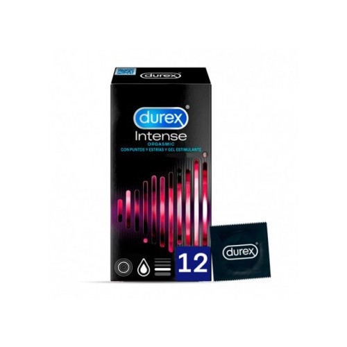 RECKITT DUREX INTENSE ORGASMIC PRESERVATIVOS 12 PRESER .