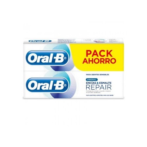 PROCTER DUPLO PASTA ORAL B ENCIAS Y ESMALTE 2X100ML .