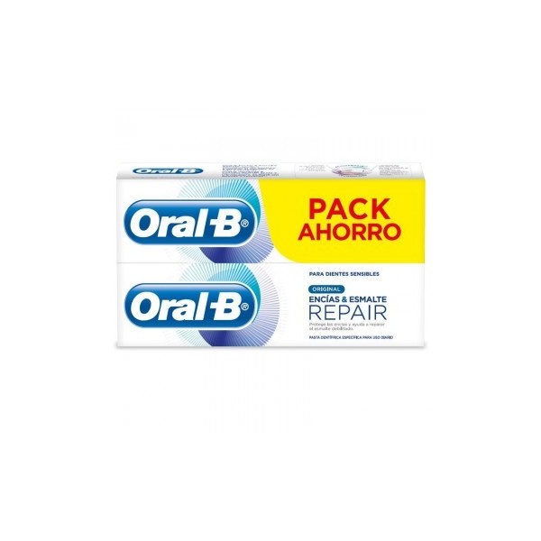 PROCTER DUPLO PASTA ORAL B ENCIAS Y ESMALTE 2X100ML .