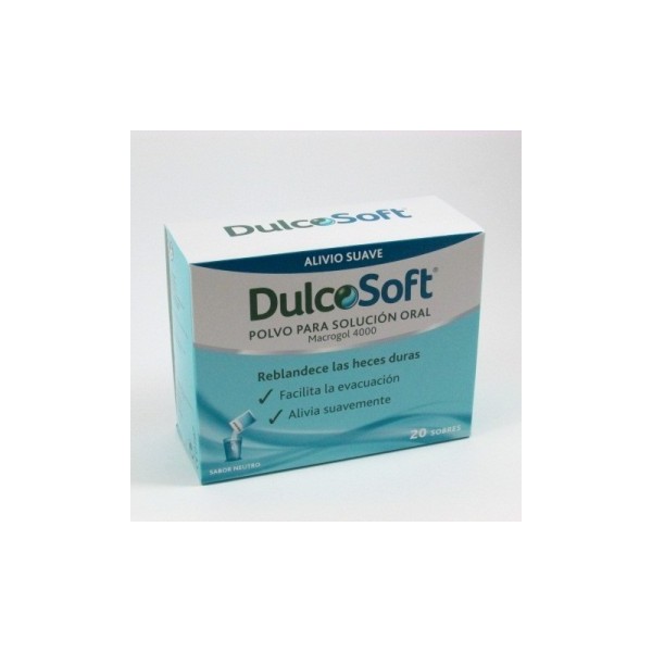 (ROTURA)SANOFI DULCOSOFT SOBRES 20UNIDS .