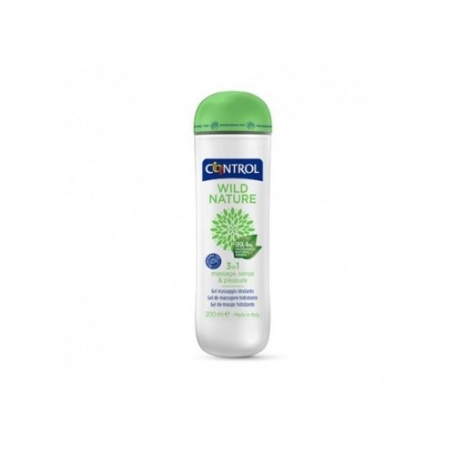 CONTROL WILD NATURE 3 IN 1 GEL DE MASAJE HIDRATANTE 200 ML