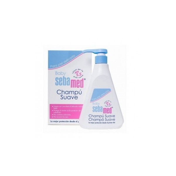 SEBAMED BABY CHAMPU SUAVE 500 ML .