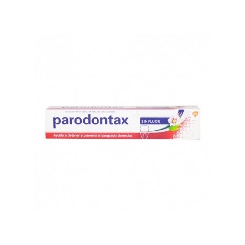 GLAXO PARODONTAX ORIGINAL 75 ML SIN FLUOR (AZUL)