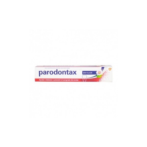 GLAXO PARODONTAX ORIGINAL 75 ML SIN FLUOR (AZUL)