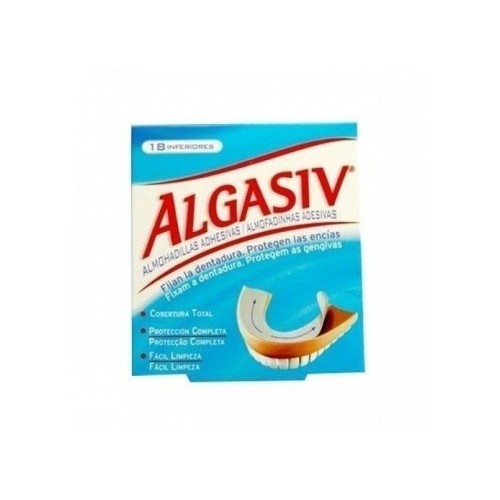 ALGASIV ALMOHADILLAS ADHESIVAS INFERIORES 18 U