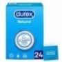 RECKITT DUREX NATURAL PLUS EASY ON  24 U