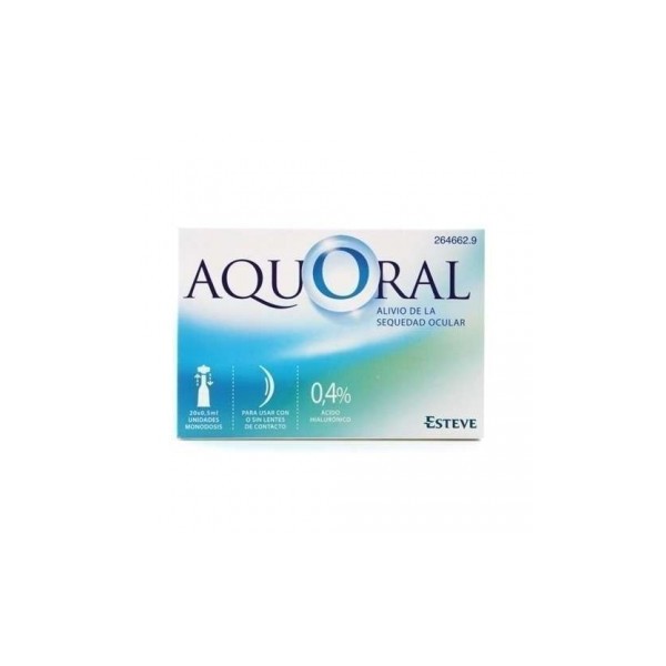 ESTEVE AQUORAL 0,4% 0,5 ML 20 MONOD