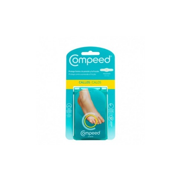 COMPEED CALLOS HIDROCOLOIDE T- MED 10 U