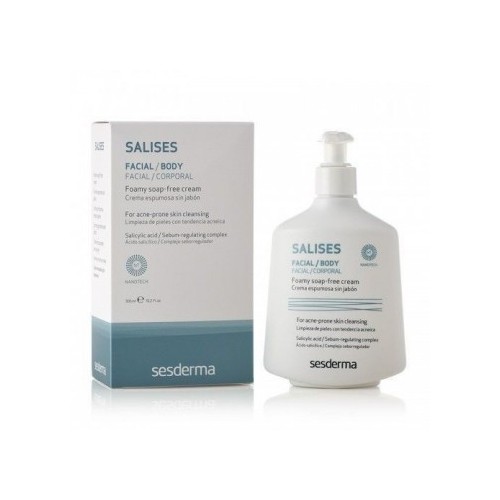 SESDERMA SALISES CREMA ESPUMOSA SIN JABON 250ML