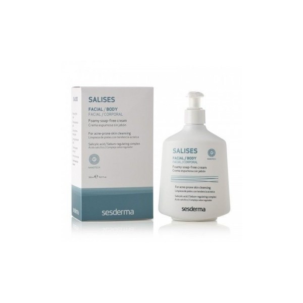 SESDERMA SALISES CREMA ESPUMOSA SIN JABON 250ML
