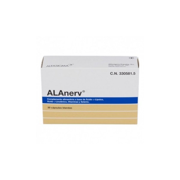 ALFASIGMA ALANERV 30 CAPS BLANDAS