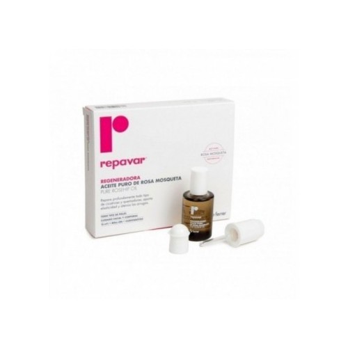 FERRER REPAVAR REGENERADORA ACEITE PURO ROSA MOSQUETA 15 ML .