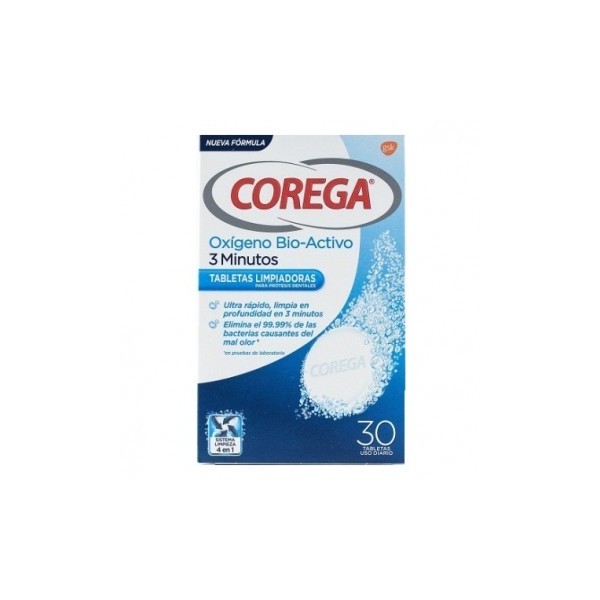 GLAXO COREGA OXIGENO BIO-ACTIVO 30 TAB