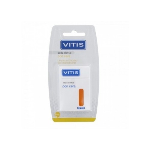 DENTAID VITIS SEDA DENTAL CON CERA 50 M