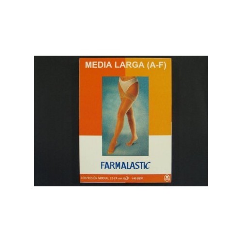 FARMALASTIC MEDIA LARGA NORMAL NEGRO T.R