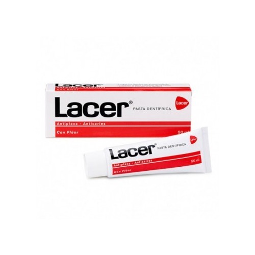 LACER GAMA ROJA PASTA CON FLUOR 50 ML