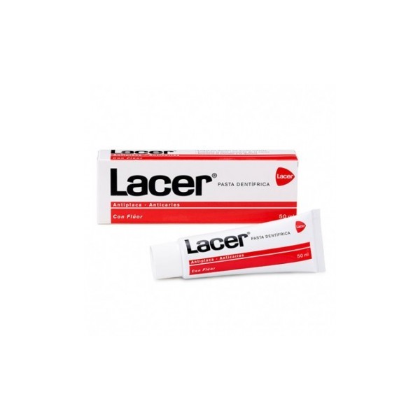 LACER GAMA ROJA PASTA CON FLUOR 50 ML