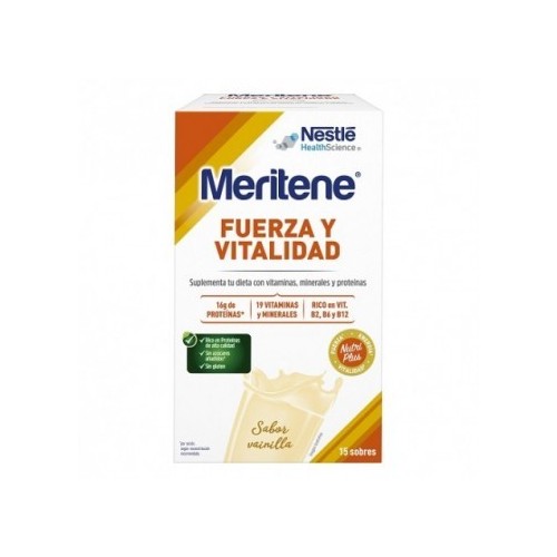 NESTLE MERITENE VAINILLA 15 SOBRES