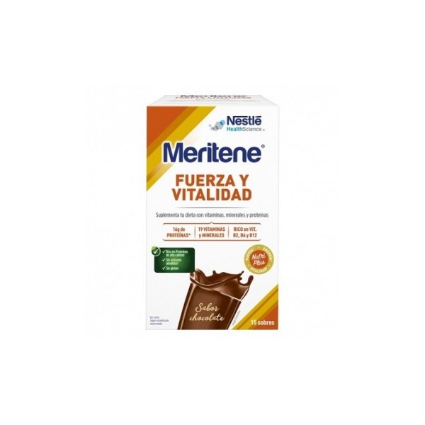 NESTLE MERITENE CHOCOLATE 15 SOBRES