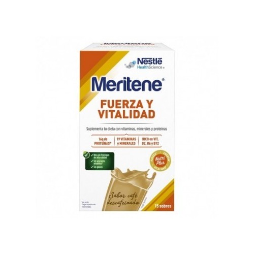NESTLE MERITENE CAFE DESCAFEINADO 15 SOBRES