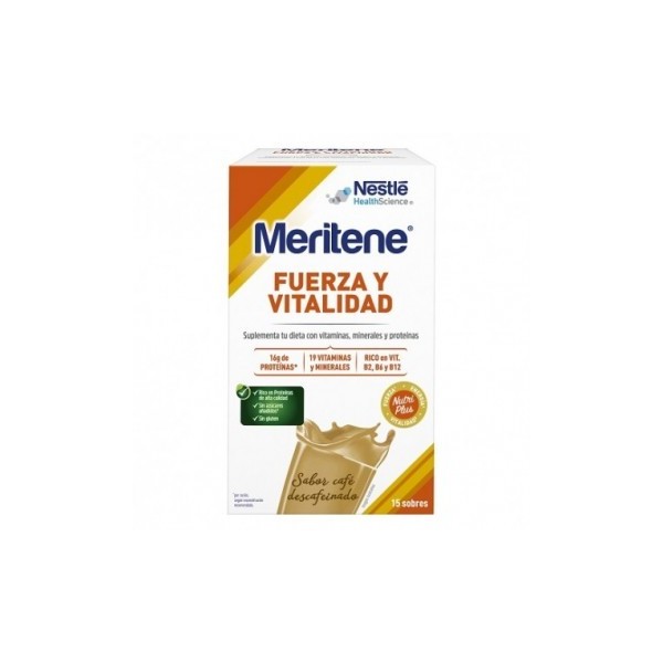 NESTLE MERITENE CAFE DESCAFEINADO 15 SOBRES
