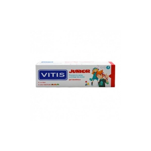 DENTAID VITIS GEL DENTIFRICO JUNIOR 75 ML
