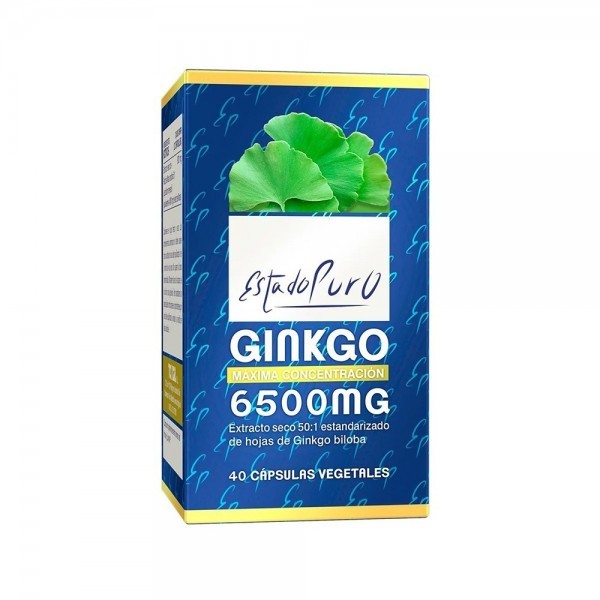 TONGIL GINKGO 6500 MG 40 CAP. ESTADO PURO
