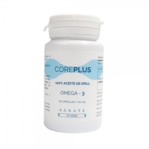 SANATE COREPLUS KRILL OIL 590 MG 60 PERLAS